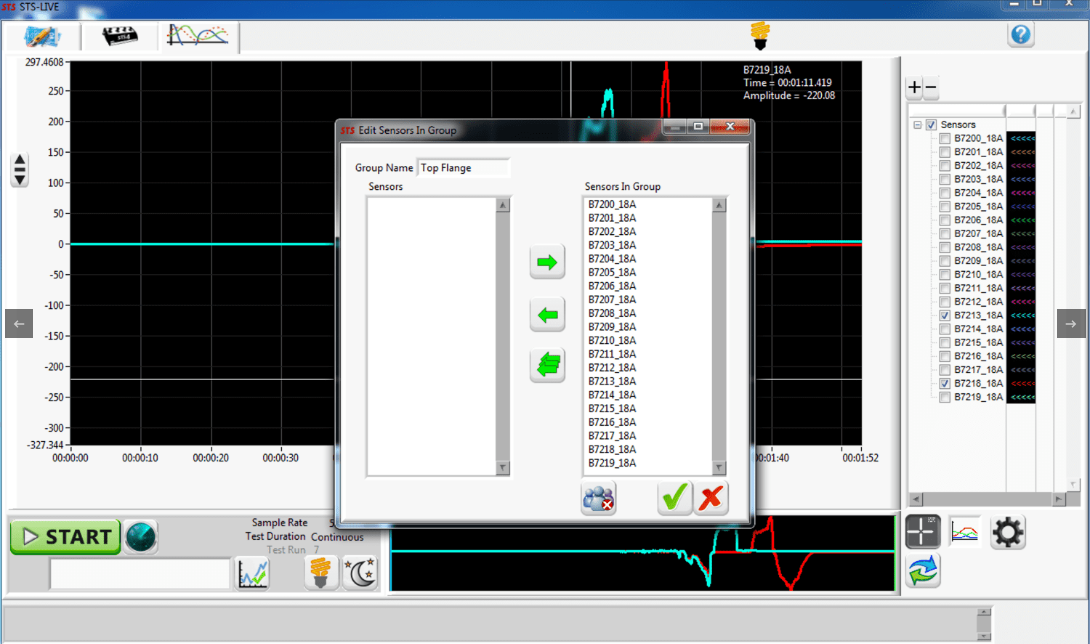 STS-LIVE 数据采集软件 - J9集团仪器设备中国有限公司